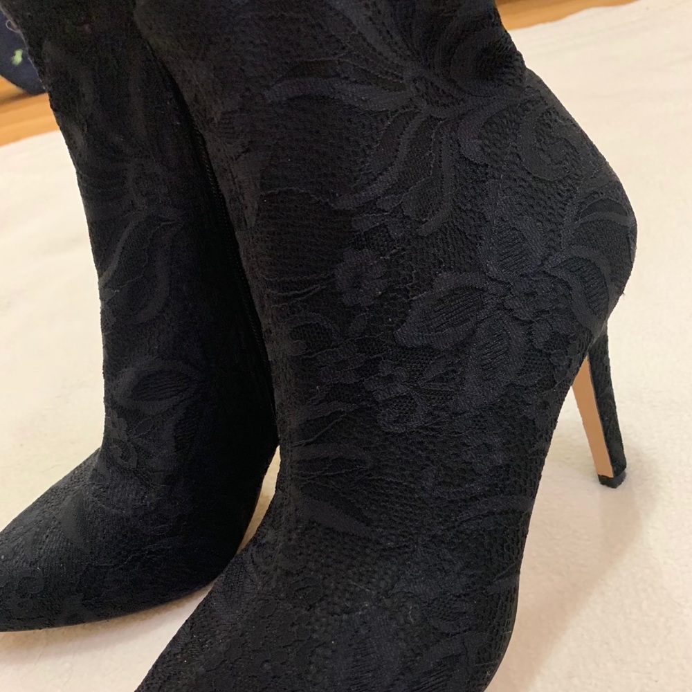 Black Heeled Booties